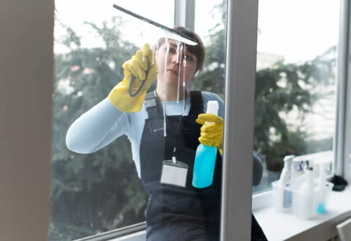 Nettoyage de vitres intérieures et extérieures à Faverolles